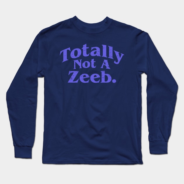 Totally Not A Zeeb - Are You Afraid of the Dark - Nickelodeon Long Sleeve T-Shirt by The90sMall